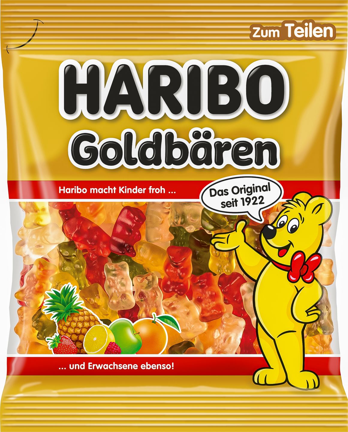 HARIBO Fruchtgummis oder Lakritze