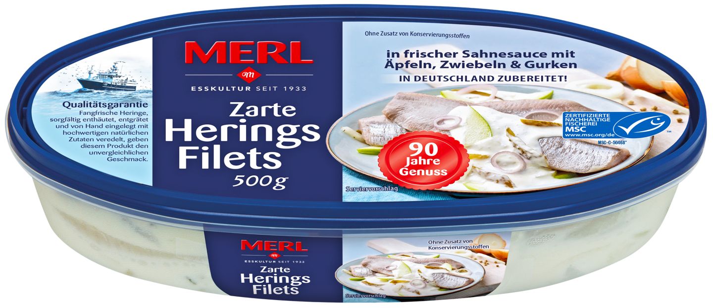 MERL Zarte Heringsfilets