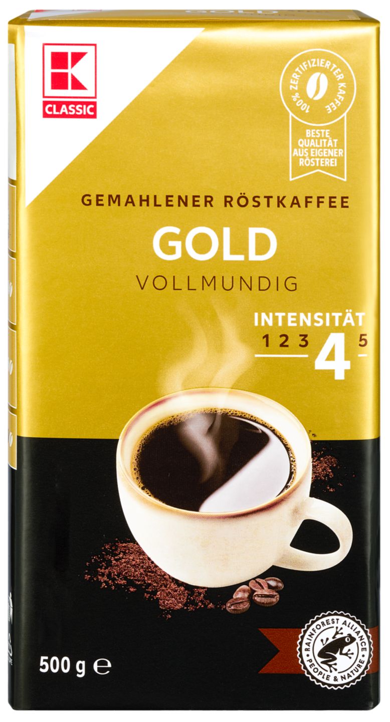K-CLASSIC Röstkaffee Gold