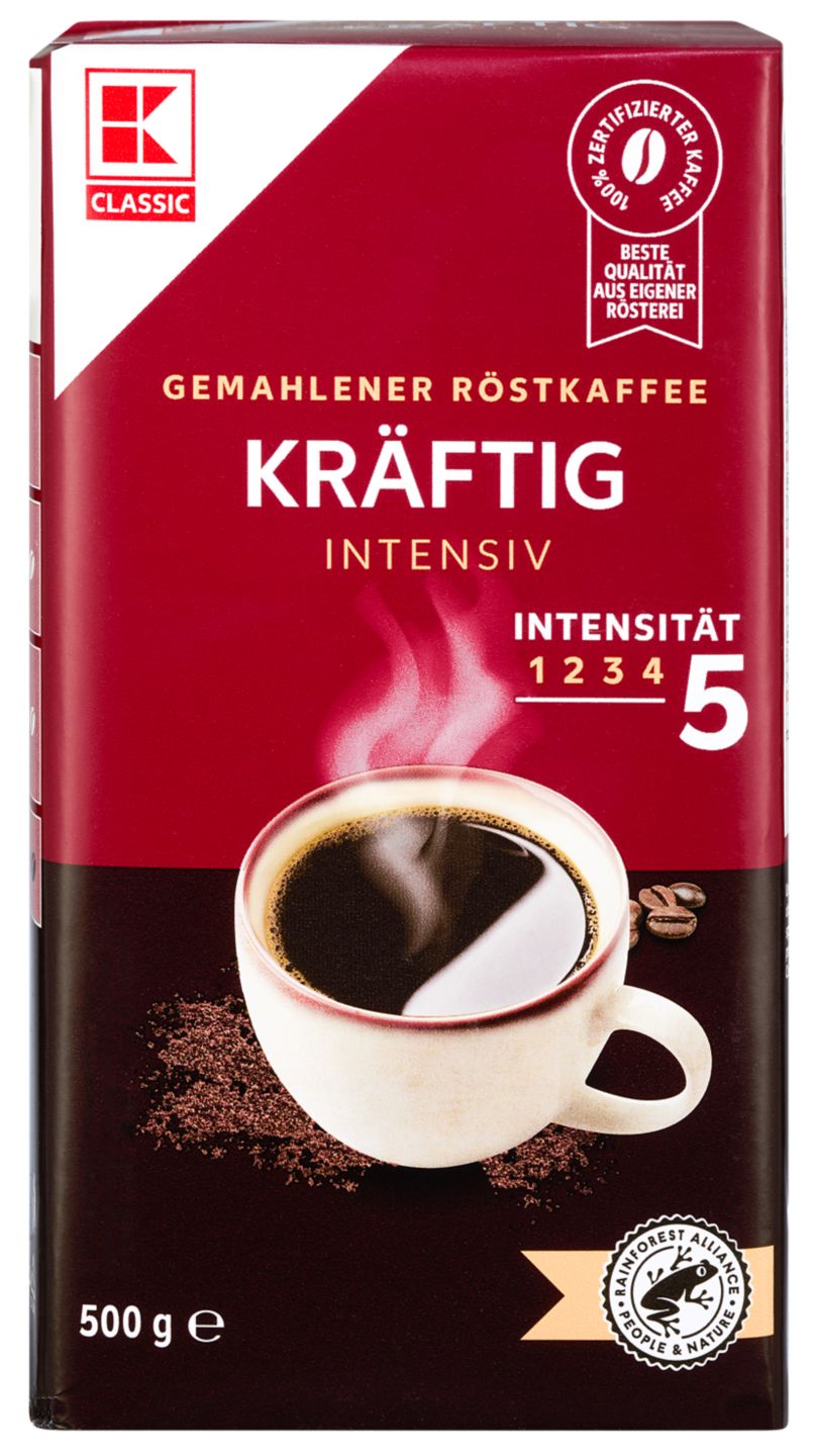 K-CLASSIC Röstkaffee kräftig