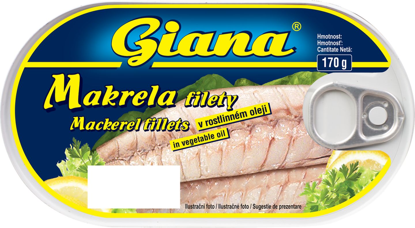 Giana Filety z makrely