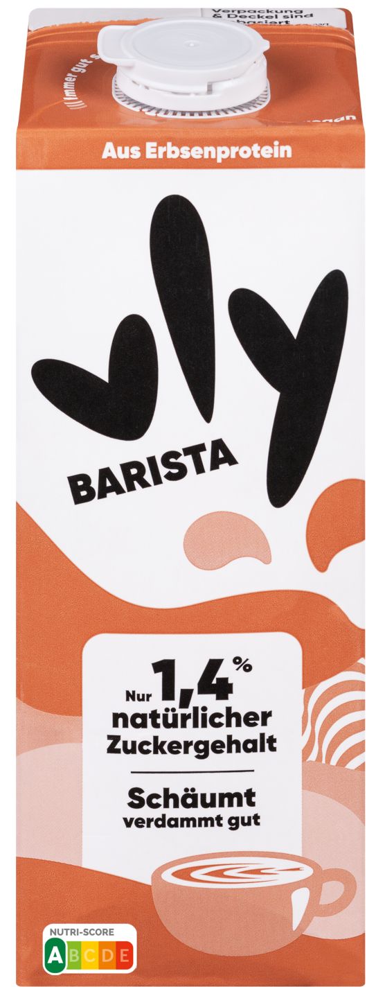 VLY No Milk Today Erbsenprotein- Drink Barista oder Ungesüßt