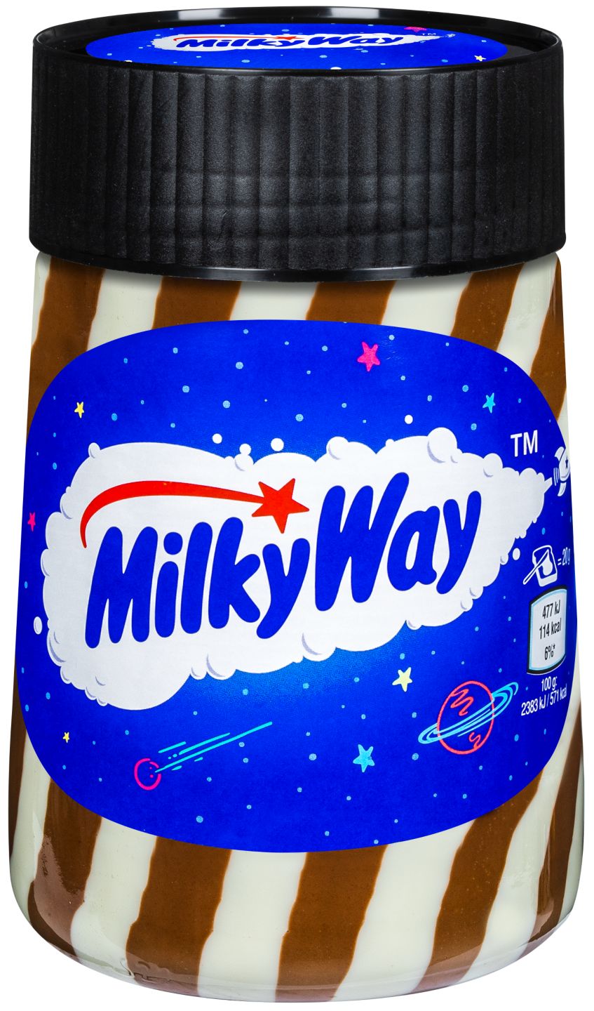 MILKY WAY/MARS/SNICKERS/ TWIX/BOUNTY Brotaufstrich