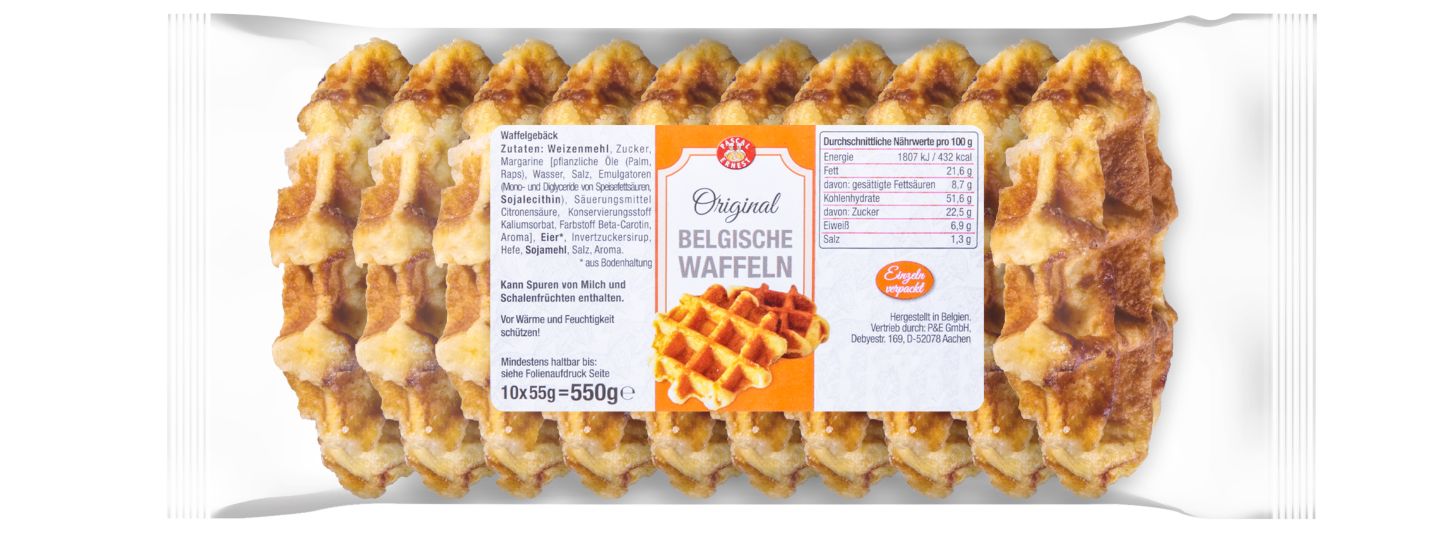 PASCAL & ERNEST Belgische Waffeln