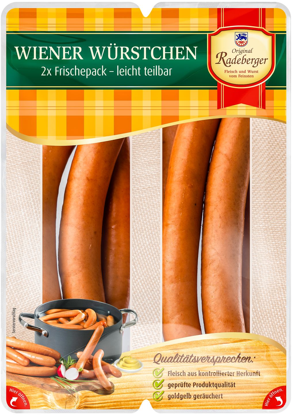 ORIGINAL RADEBERGER Wiener Würstchen