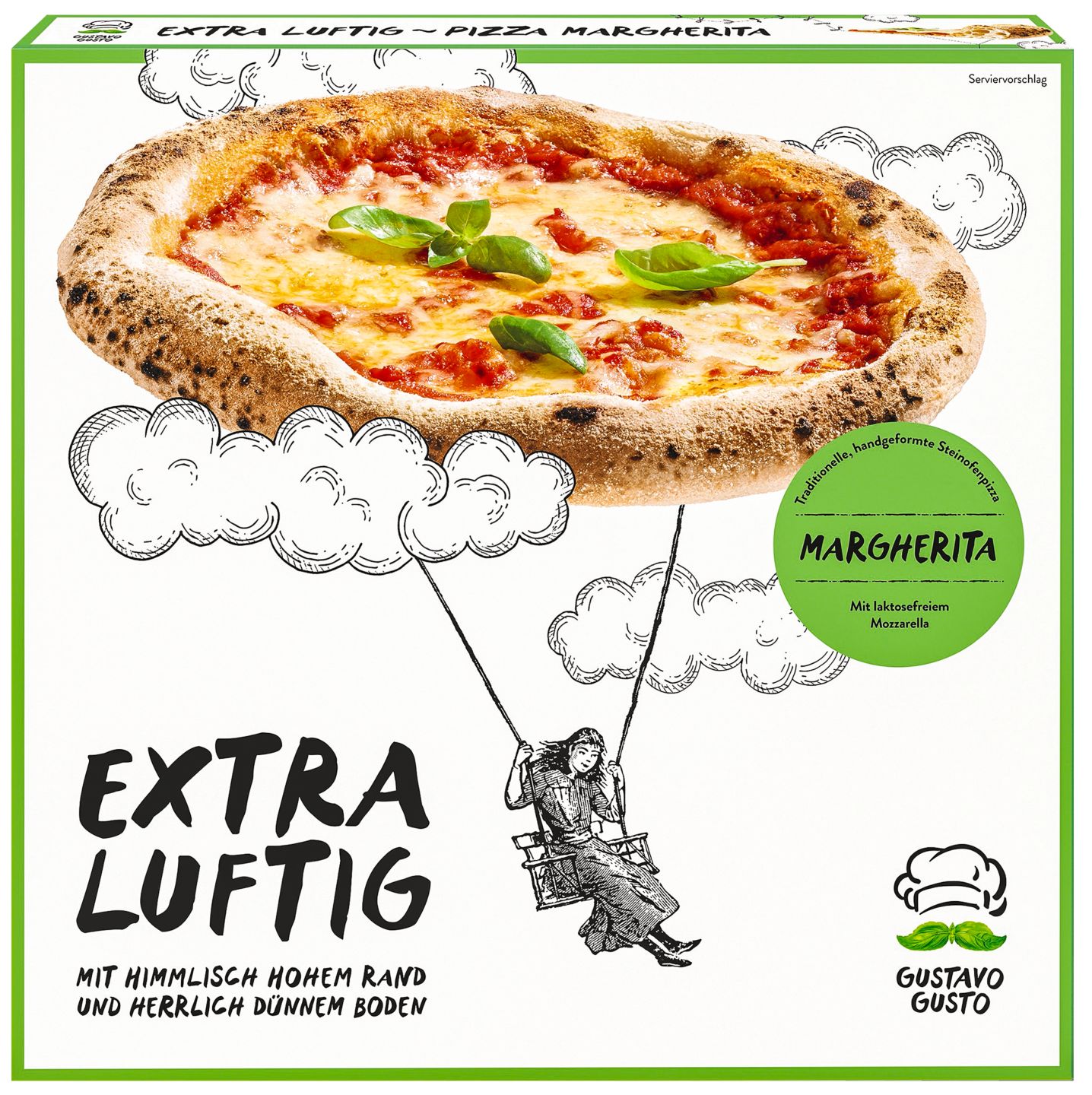 GUSTAVO GUSTO Pizza Extra Luftig