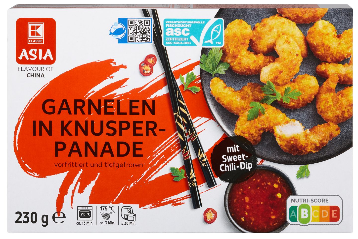 K-CLASSIC ASIA Garnelen in Knusper-Panade