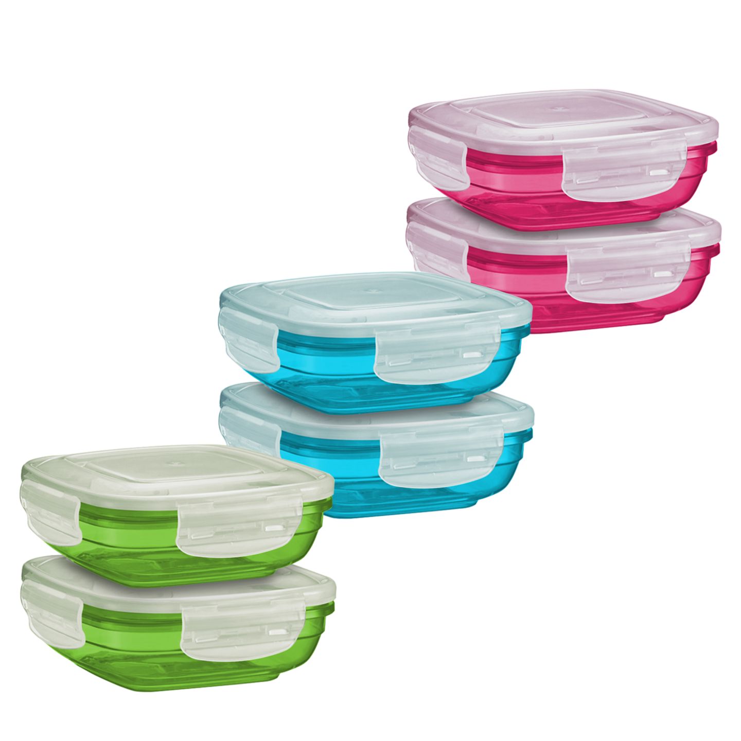 CLICK 'N STORE Vorratsdosen 350 ml