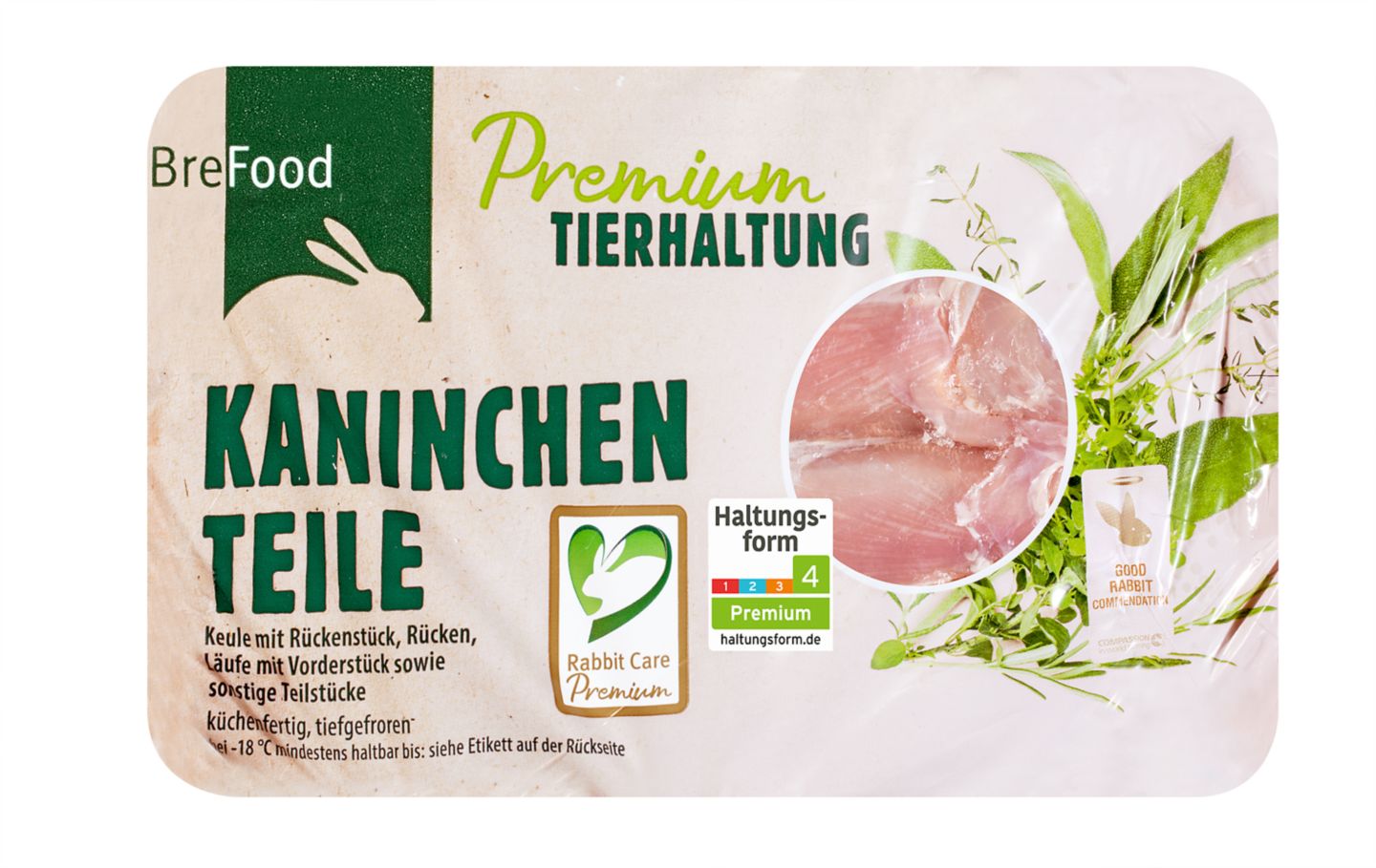 BREFOOD Kaninchenteile