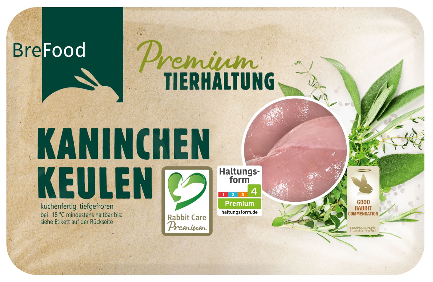 BREFOOD Kaninchenkeulen