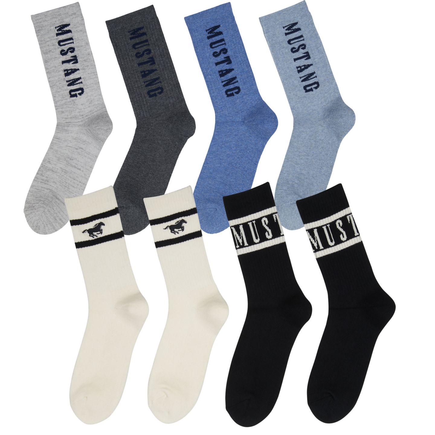 MUSTANG Herren-Sportsocken 