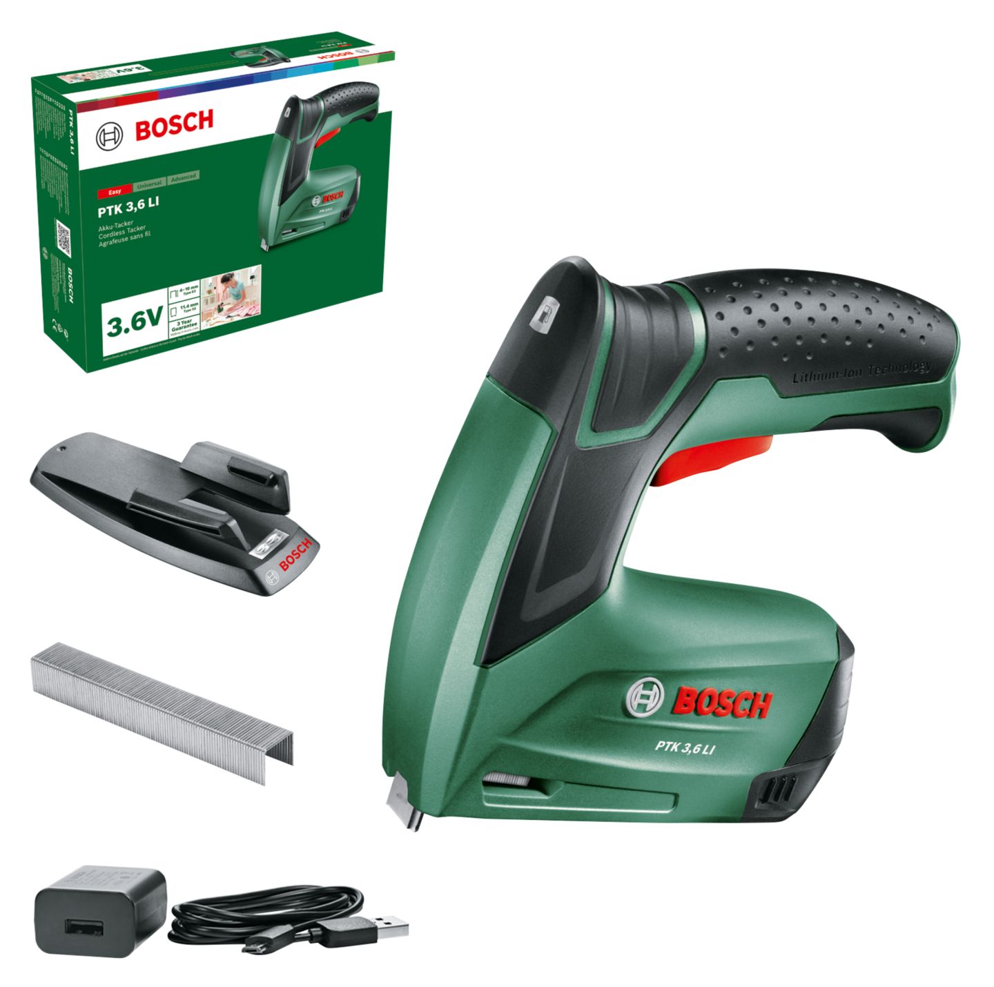 BOSCH Akku-Tacker »PTK 3,6 LI«