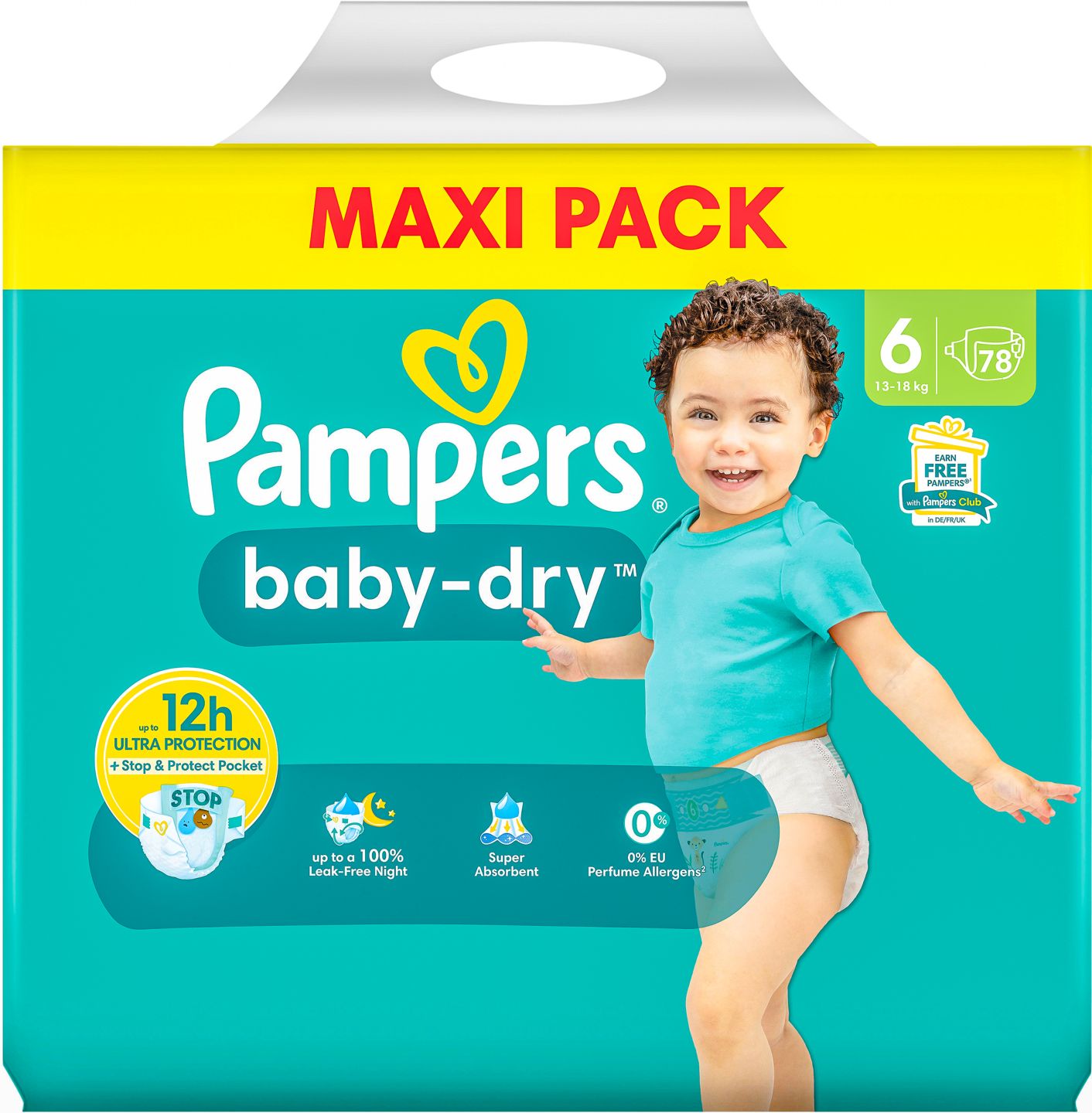 PAMPERS Maxi-Pack Baby Dry oder Premium Protection