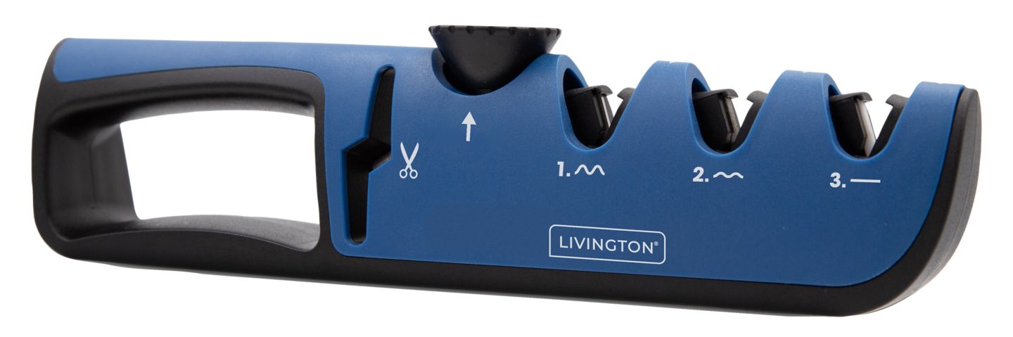 LIVINGTON 3-in-1-Messerschärfer »BladeStar«