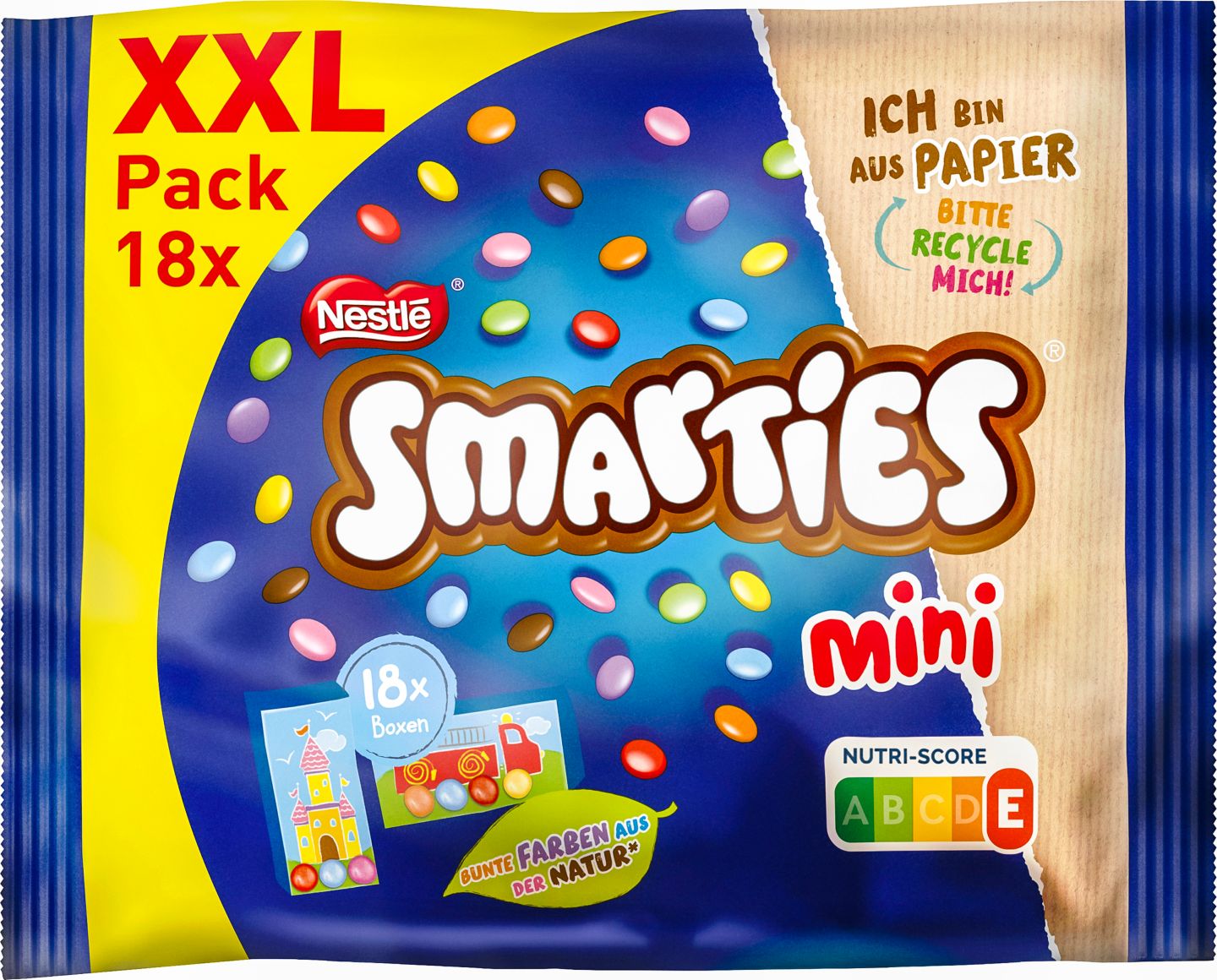 SMARTIES oder KITKAT Minis