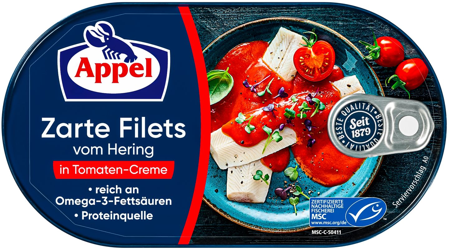 APPEL Zarte Heringsfilets 