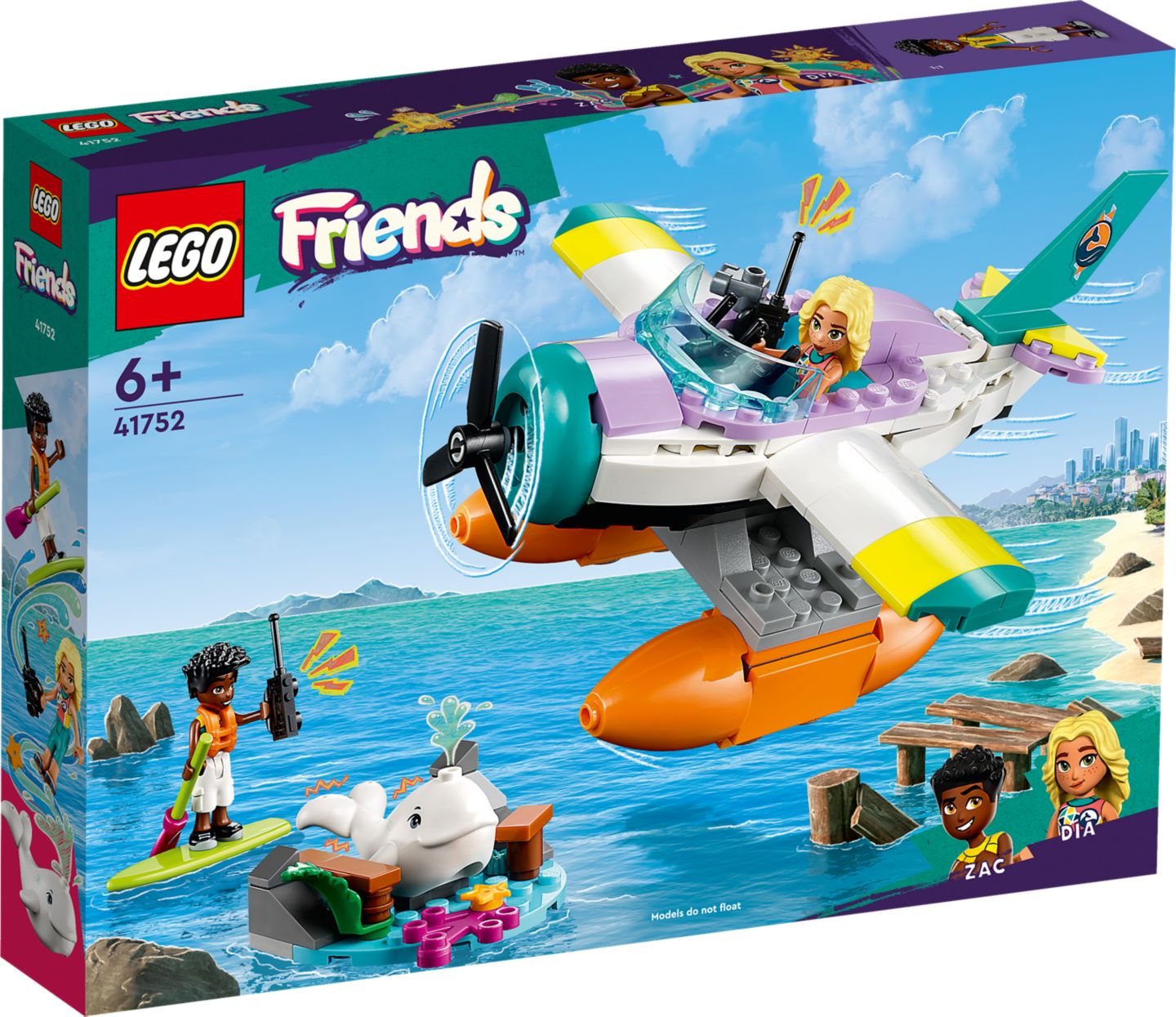 LEGO FRIENDS »Seerettungsflugzeug« Bau- und Spielset 41752