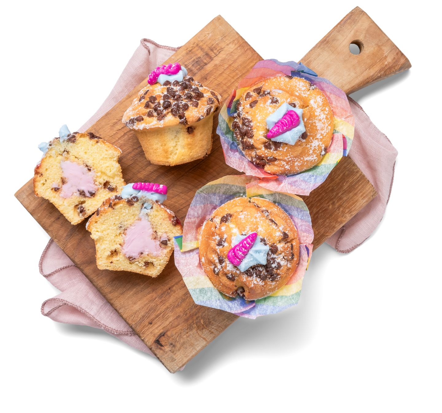 Einhorn-Muffin  