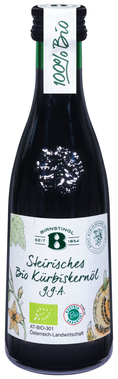 BIRNSTINGL Steirisches Bio- Kürbiskernöl g. g. A.