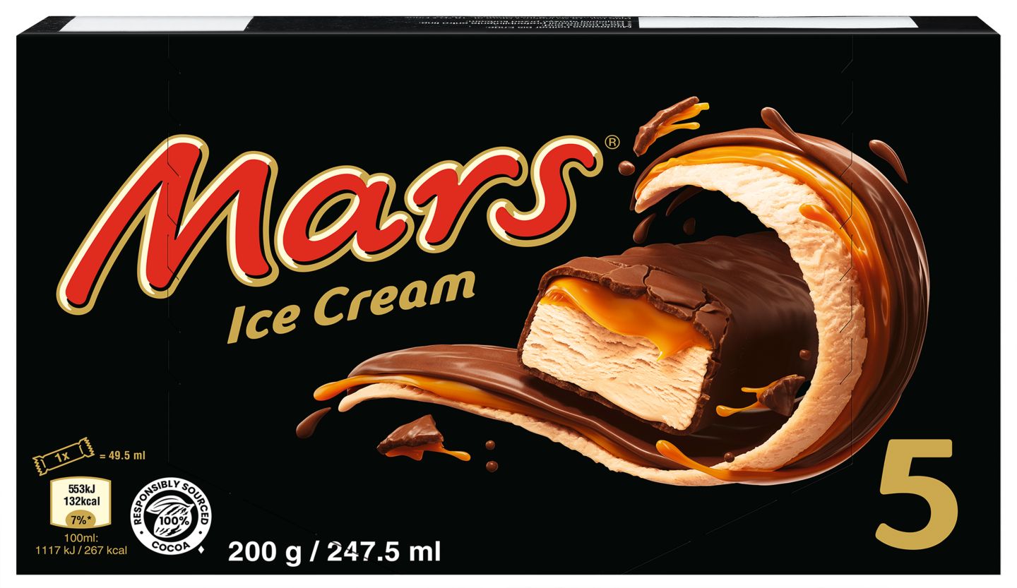 MARS oder SNICKERS Ice Cream