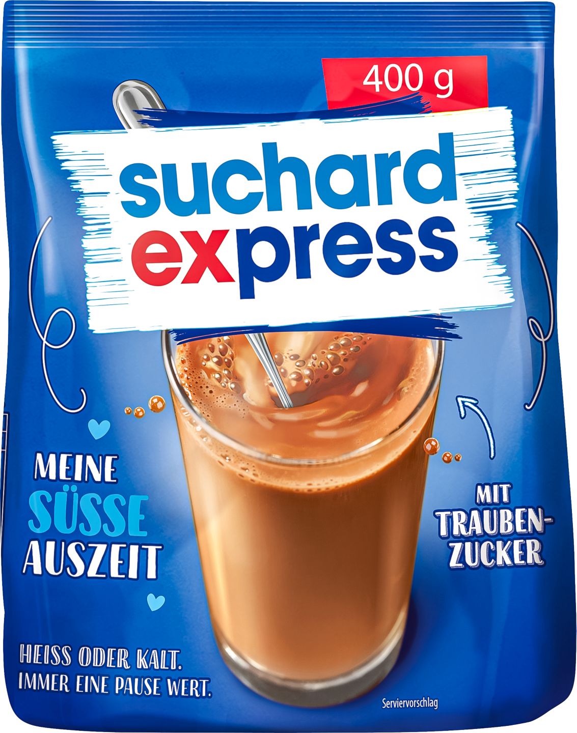 SUCHARD EXPRESS Kakaohaltiges Getränkepulver 