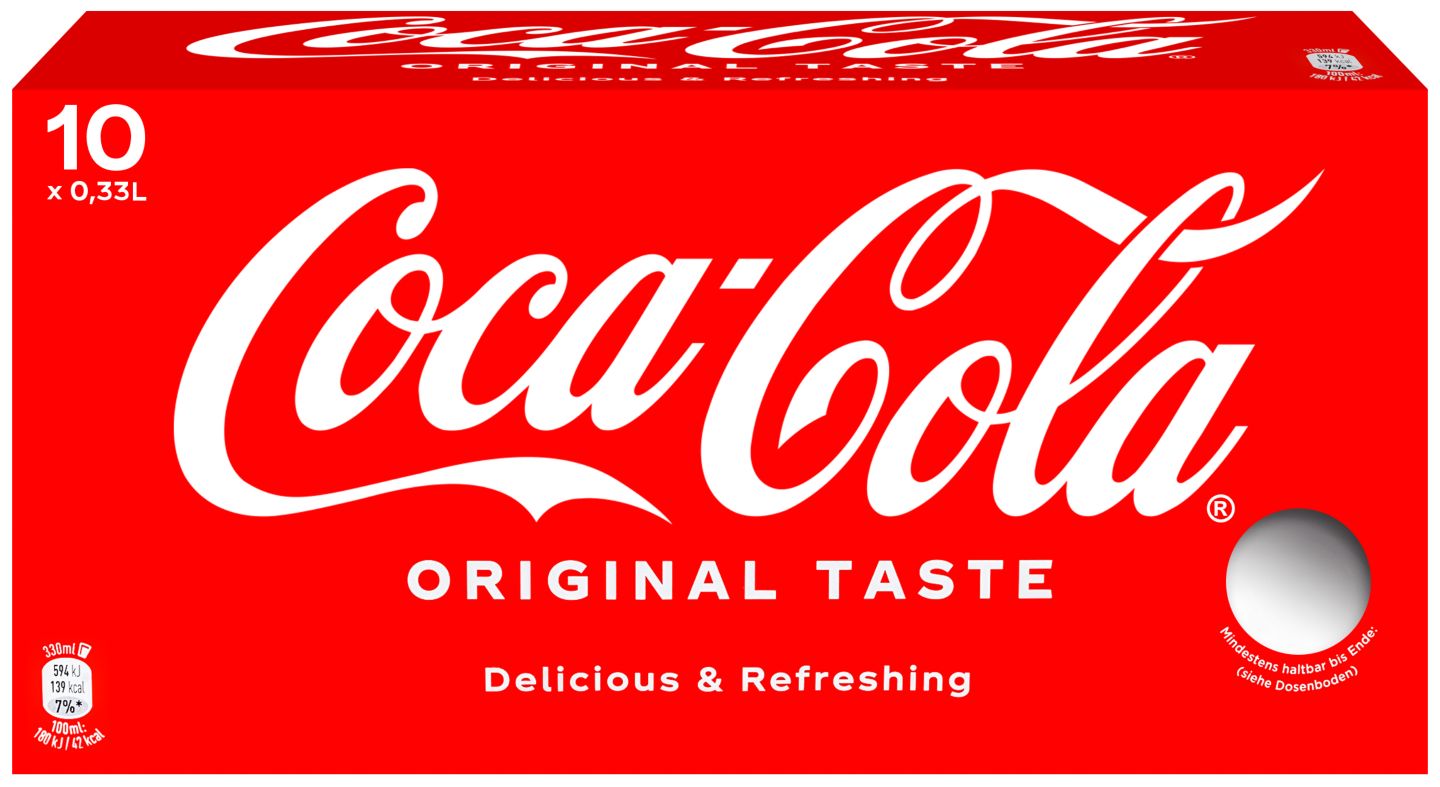 COCA-COLA Original oder Zero 