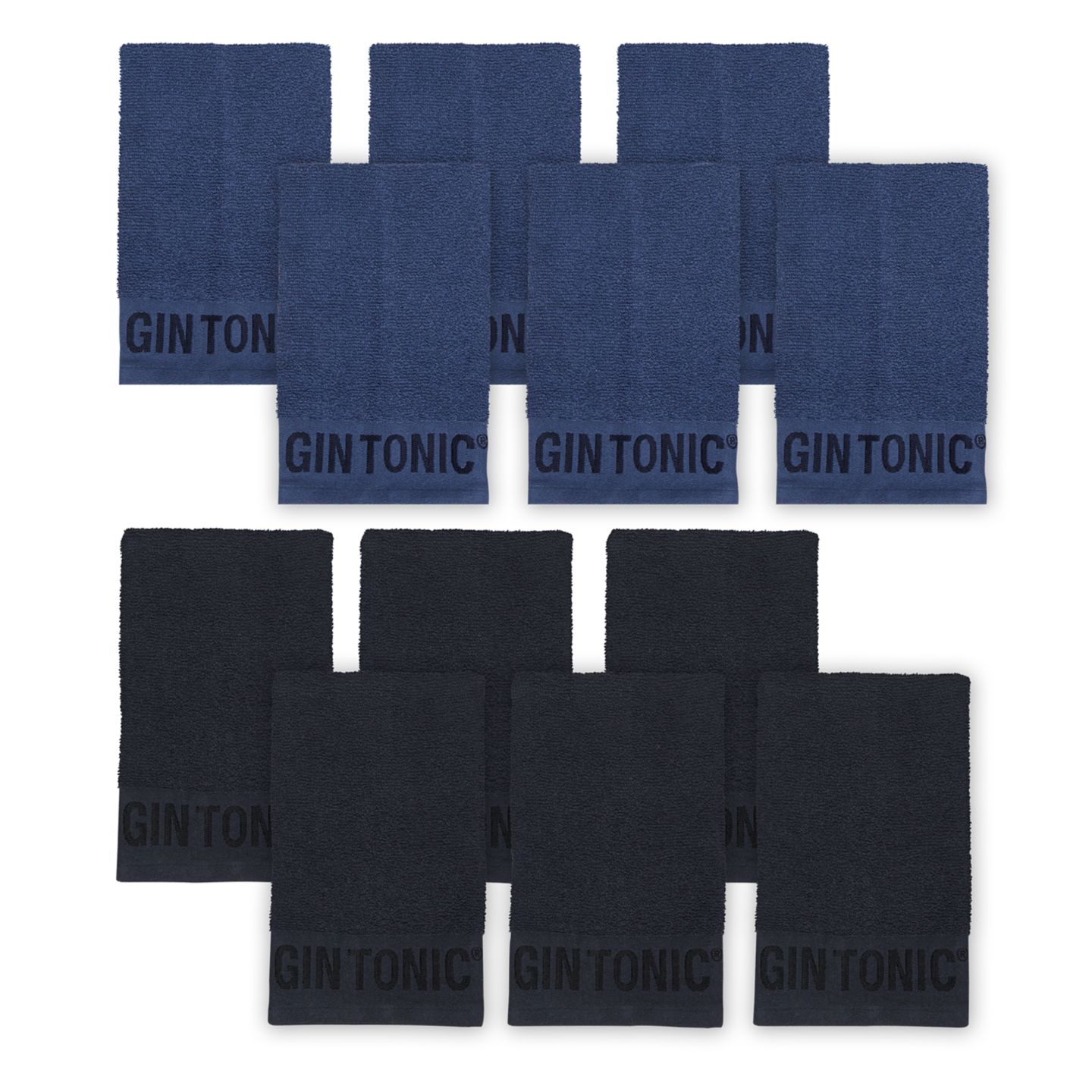GIN TONIC Frottier-Gästetücher