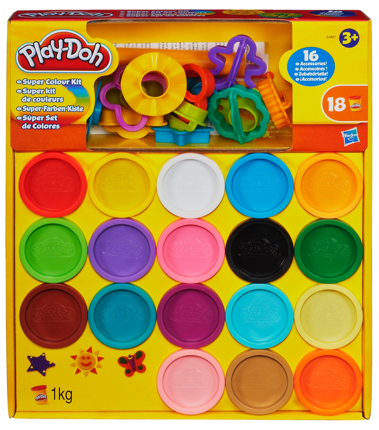 HASBRO Play-Doh Super-Farben-Kiste