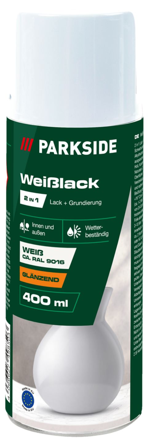 PARKSIDE Weißlack glänzend
