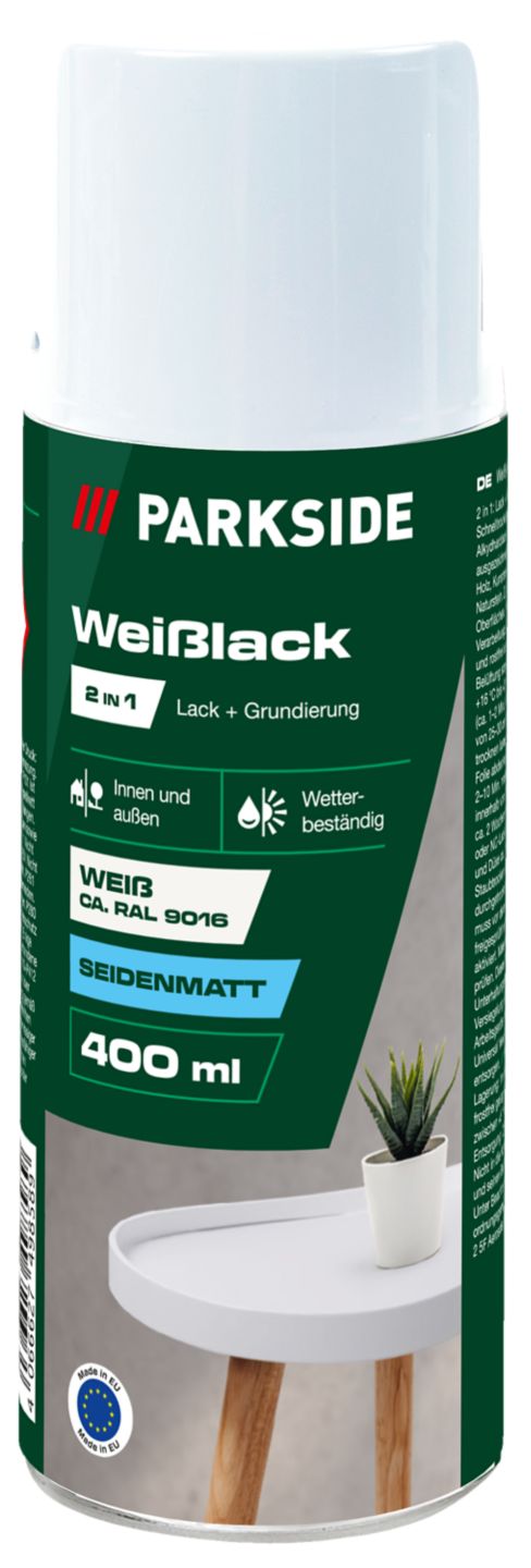 PARKSIDE Weißlack seidenmatt