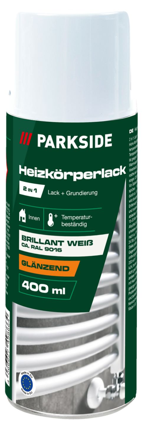 PARKSIDE Heizkörperlack weiß glänzend