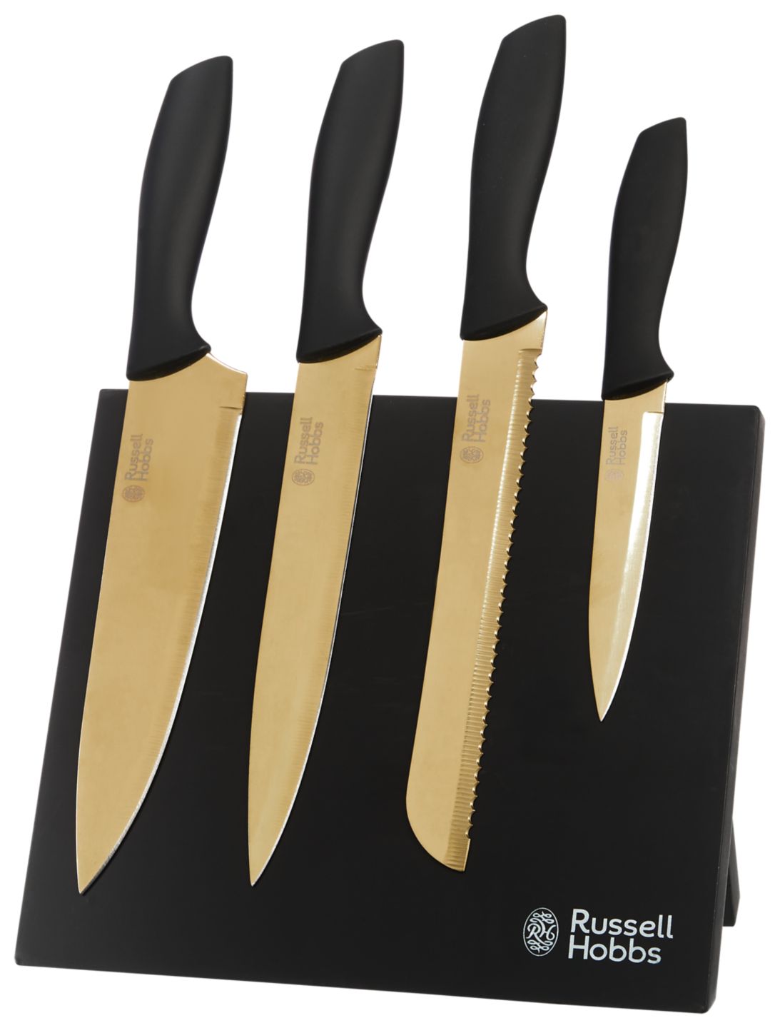 RUSSELL HOBBS Messerblock »Noir Gold«