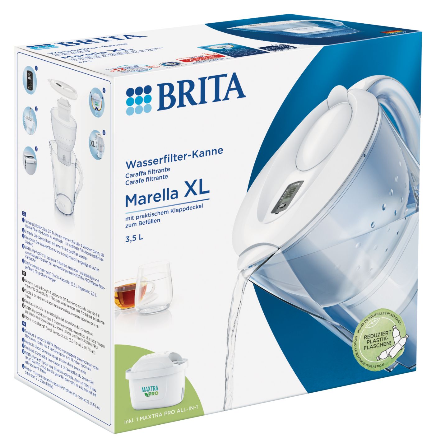 BRITA Tischwasserfilter »Marella X 