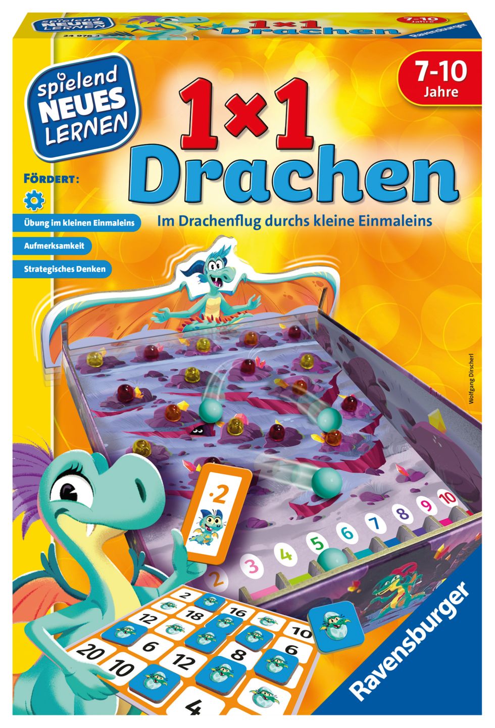 RAVENSBURGER Lernspiel »1x1 Drachen«