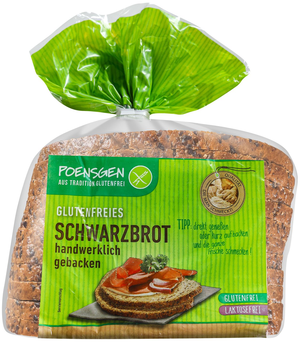 POENSGEN Glutenfreies Schwarzbrot