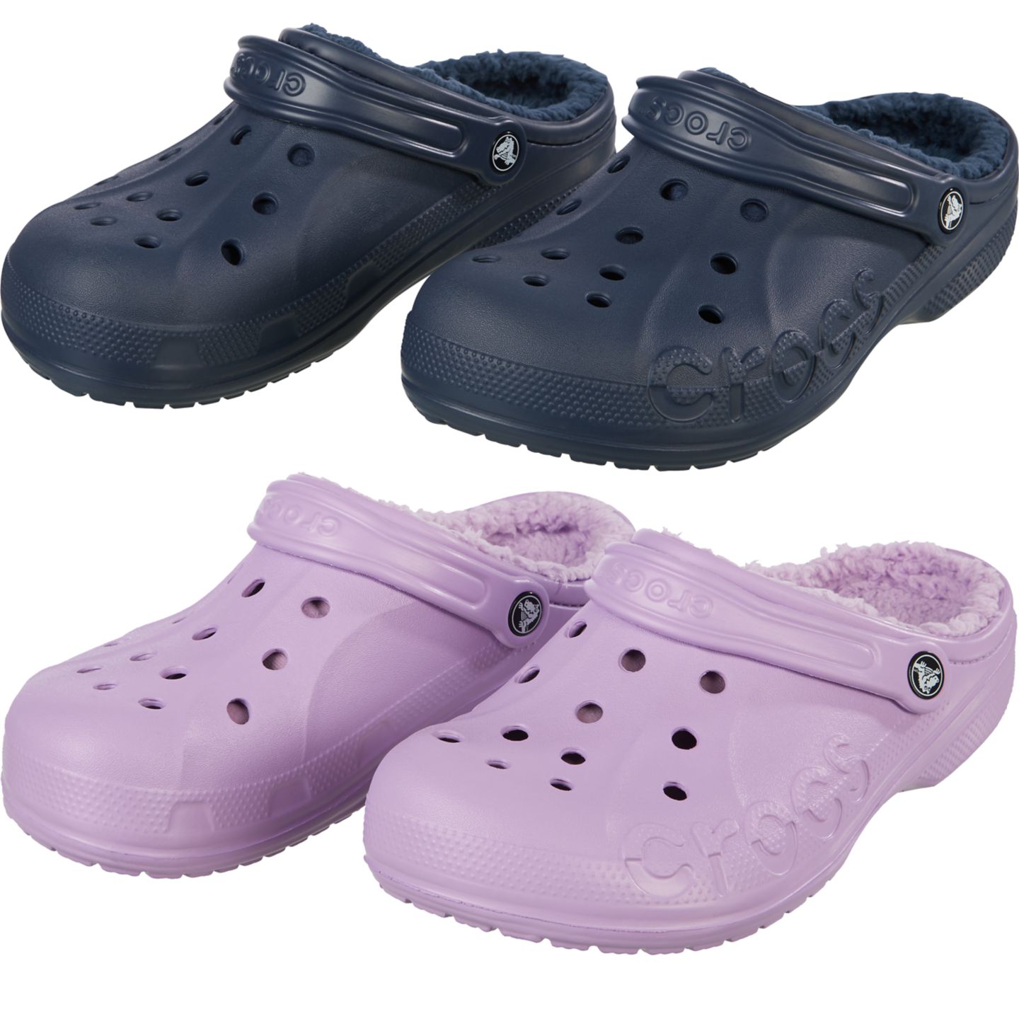 CROCS Damen-Warmfutter-Clogs
