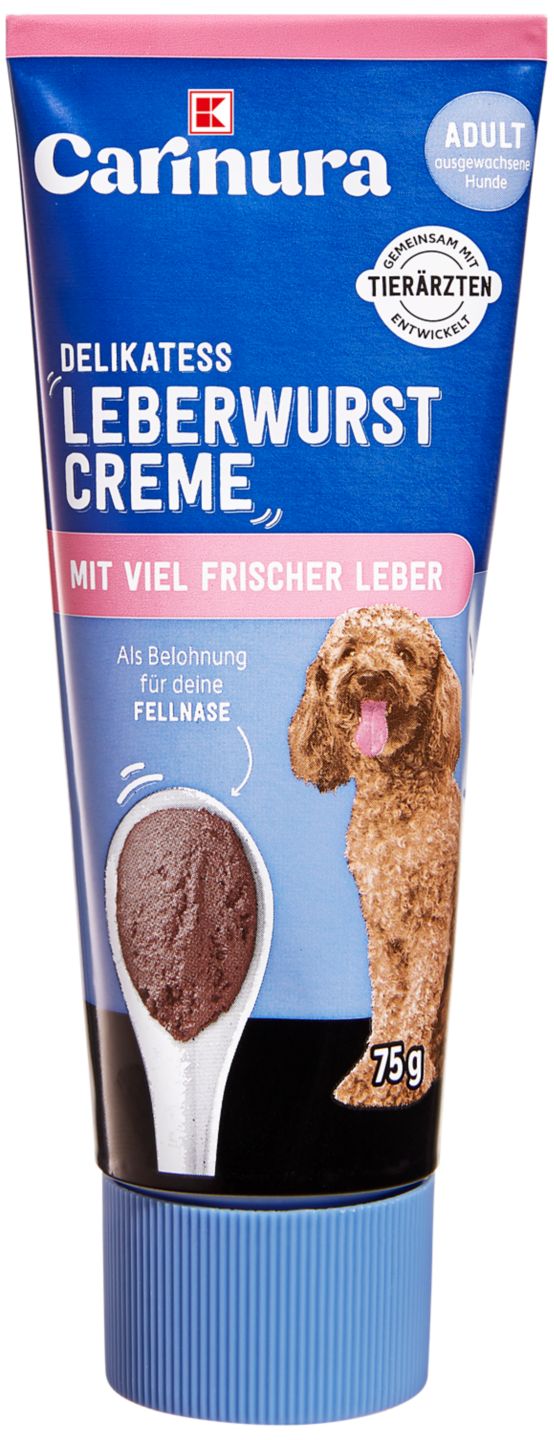 K-CARINURA Leberwurst-Creme für Hunde
