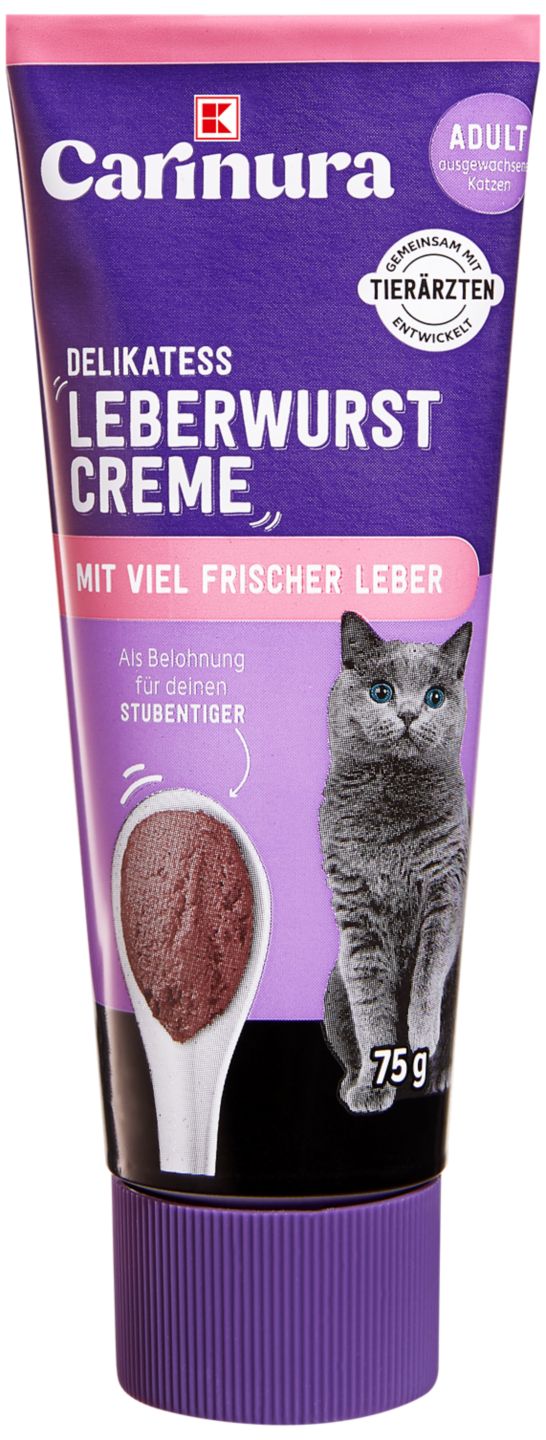 K-CARINURA Leberwurst-Creme für Katzen