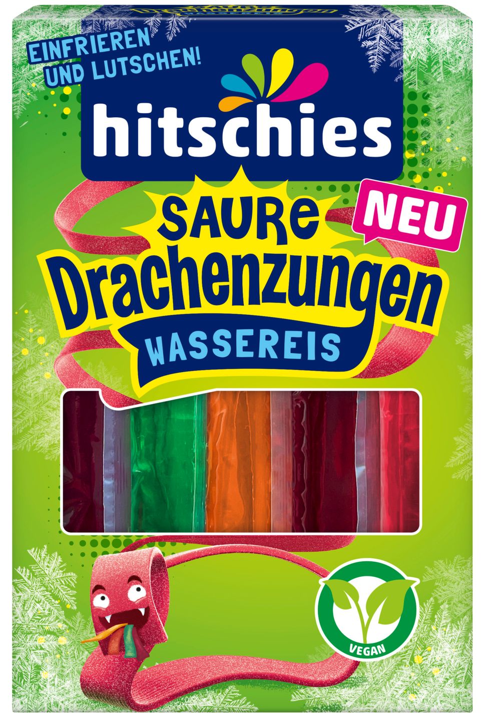 HITSCHIES Saure Drachenzungen Wassereis