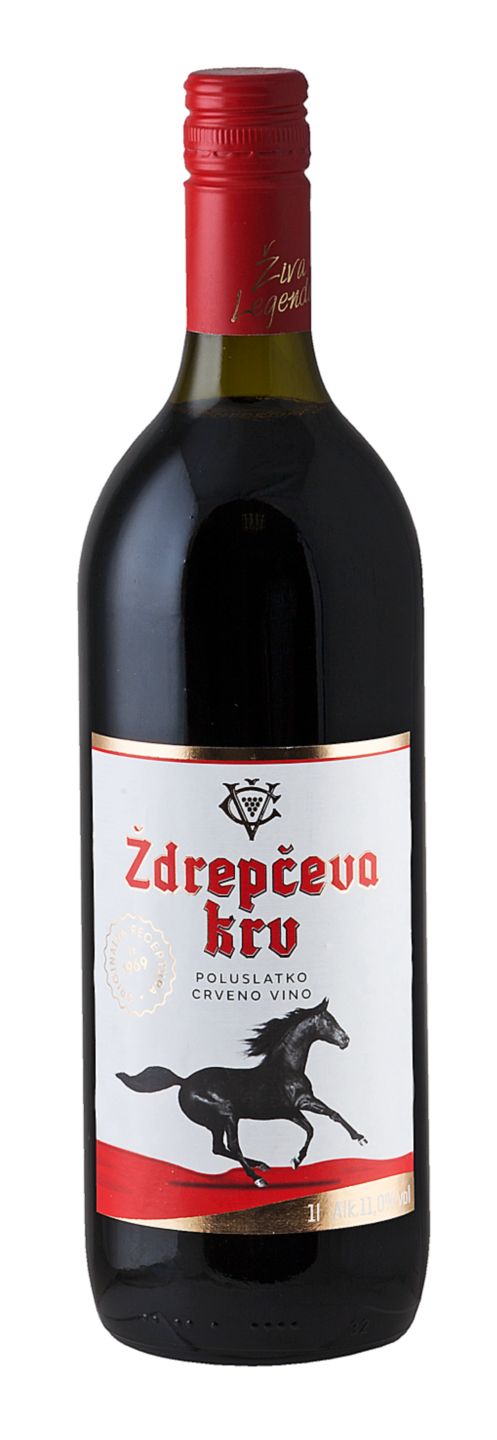 Ždrepčeva krv crno vino
MPC 2.5.2025=4,29€
