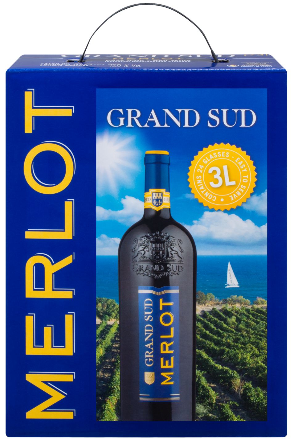 GRAND SUD Merlot oder Chardonnay 