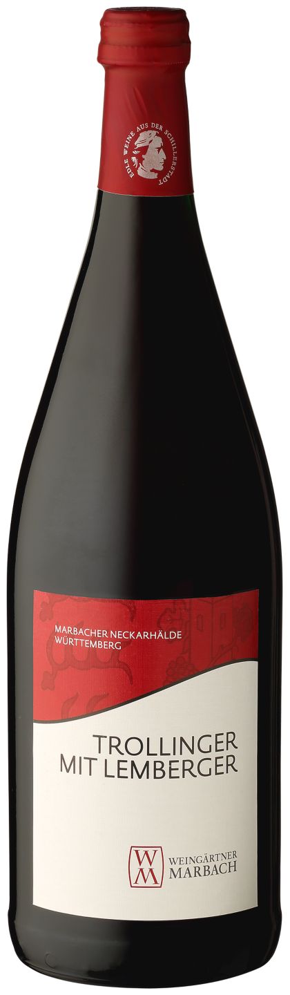 WG MARBACH Marbacher Neckarhälde Trollinger oder -Lemberger