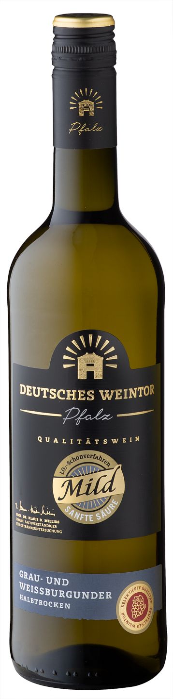 DEUTSCHES WEINTOR Grau-& Weißburgunder, Grauer Burgunder oder Dornfelder