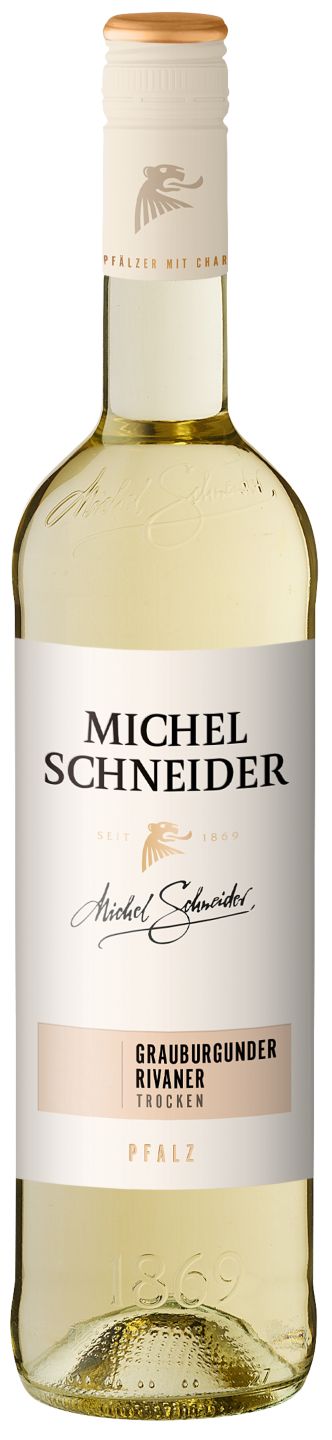 MICHEL SCHNEIDER Grauburgunder-Rivaner, Chardonnay o. Gewürztraminer