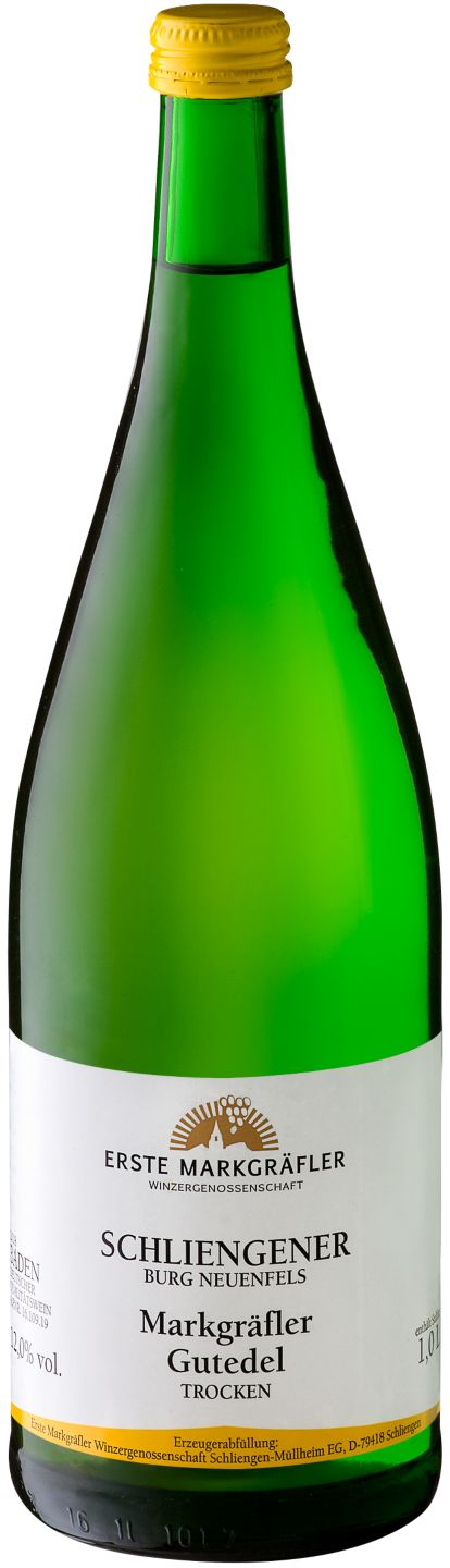 ERSTE MARKGRÄFLER WG Markgräfler Gutedel Schliengener Burg Neuenfels