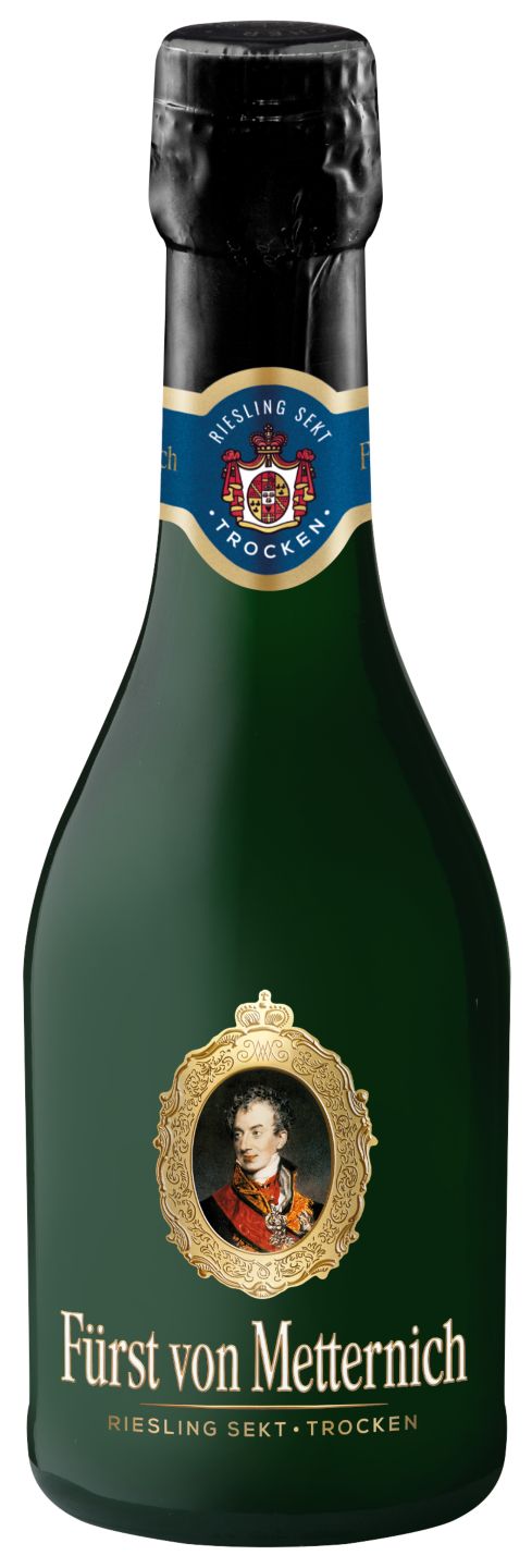 FÜRST VON METTERNICH Riesling- oder Chardonnay-Piccolo-Sekt