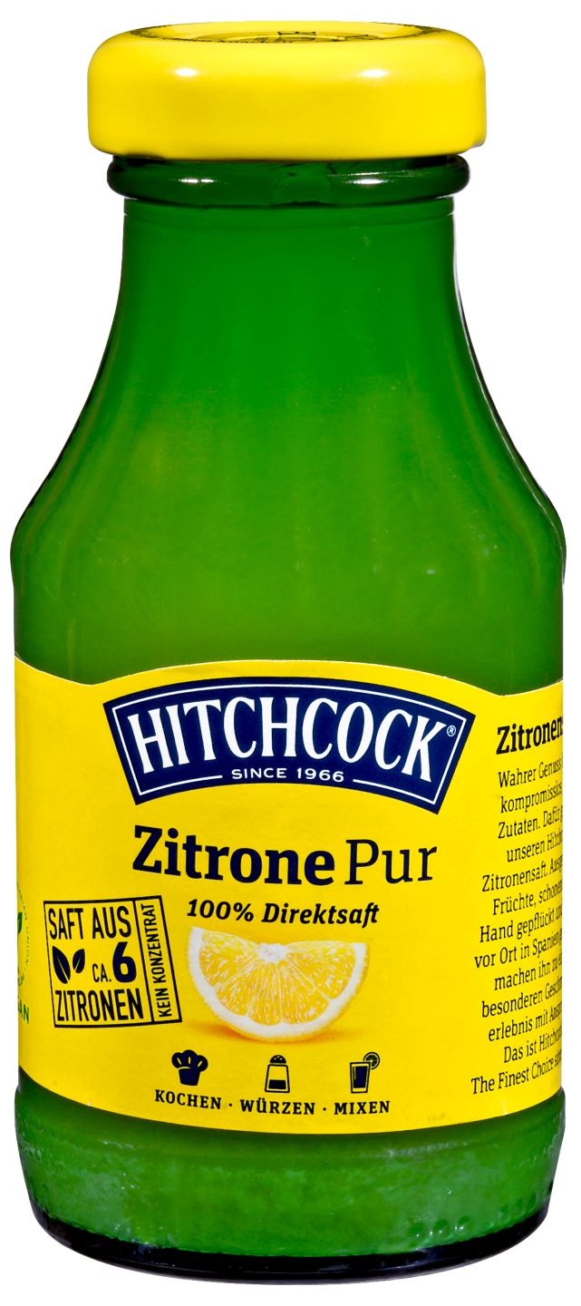 HITCHCOCK Zitrone Pur oder Limette Pur 