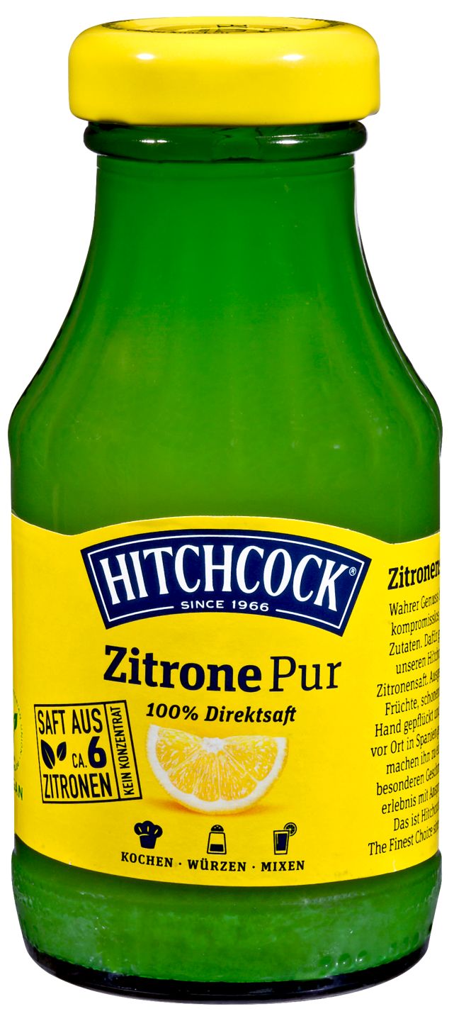 HITCHCOCK Zitrone Pur oder Limette Pur