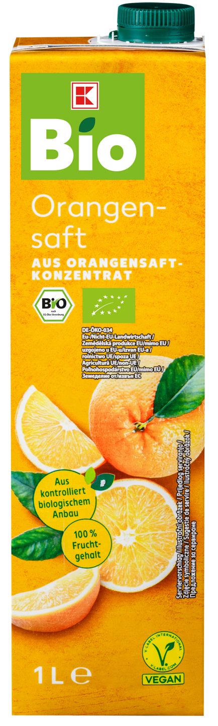 K-BIO Bio-Orangensaft