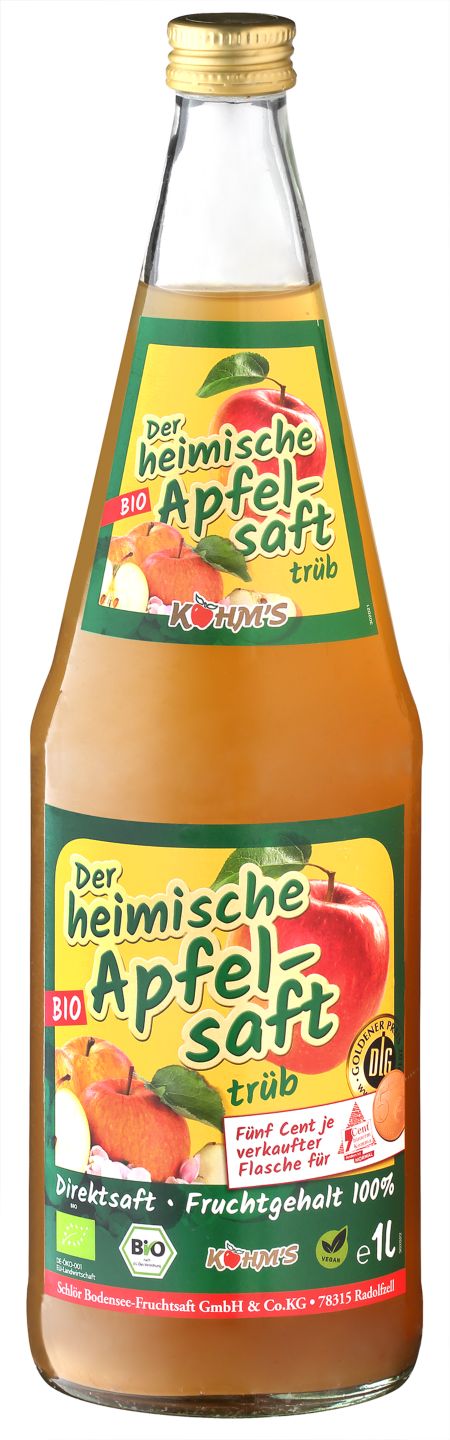 KOHM'S Der heimische Bio-Apfelsaft